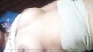 Indonesian slut teases on Ome.tv for me