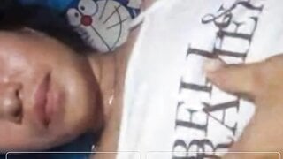 Indonesian slut teases on Ome.tv for me