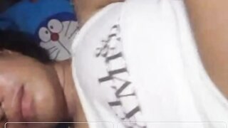Indonesian slut teases on Ome.tv for me