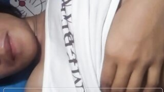 Indonesian slut teases on Ome.tv for me