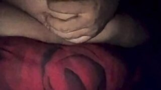 Sitting on Ome.tv with her tits out
