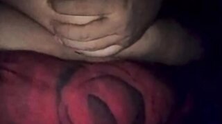 Sitting on Ome.tv with her tits out
