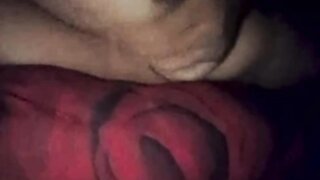 Sitting on Ome.tv with her tits out