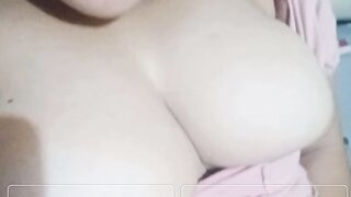 Indonesian BBW MILF entertaining me on Ome.tv