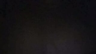 Girl flashes me her tits on ome.tv in the dark