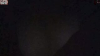 Girl flashes me her tits on ome.tv in the dark