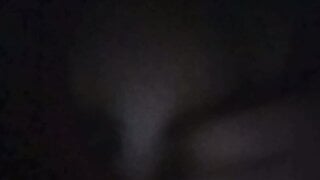 Girl flashes me her tits on ome.tv in the dark
