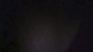 Girl flashes me her tits on ome.tv in the dark