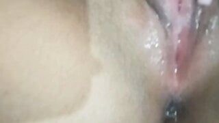 Brazilian teen shows boobs and masturbates for me