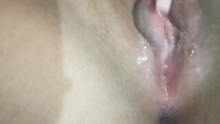 Brazilian teen shows boobs and masturbates for me