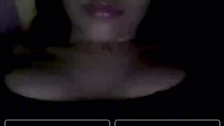 Brazilian girl takes her boobs out to help me nut on ome.tv