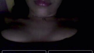 Brazilian girl takes her boobs out to help me nut on ome.tv