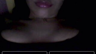 Brazilian girl takes her boobs out to help me nut on ome.tv