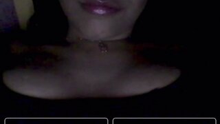 Brazilian girl takes her boobs out to help me nut on ome.tv