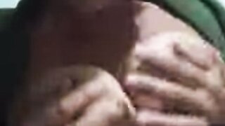 MILF takes her boobs out in front of friends on ome.tv