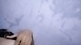 Shy Indonesian girl takes out a tit on ome.tv