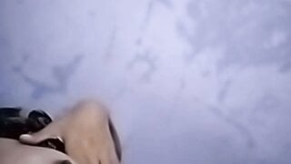 Shy Indonesian girl takes out a tit on ome.tv