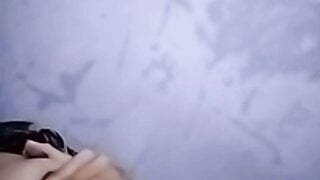 Shy Indonesian girl takes out a tit on ome.tv