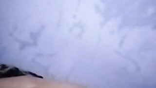 Shy Indonesian girl takes out a tit on ome.tv