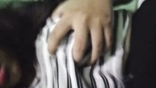 Indonesian flashing a boob on ome.tv