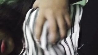 Indonesian flashing a boob on ome.tv