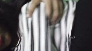 Indonesian flashing a boob on ome.tv