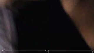 Brazilian takes her boob out and plays with nipple on ome.tv