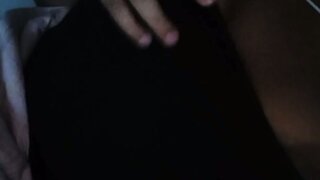 Brazilian takes her boob out and plays with nipple on ome.tv
