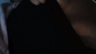 Brazilian takes her boob out and plays with nipple on ome.tv