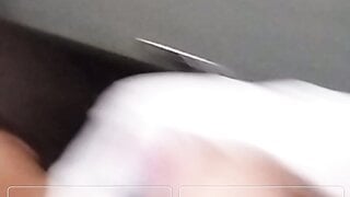 Takes is sitting on ome.tv with boobs out