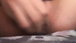 Filipina masturbates and flashes tits