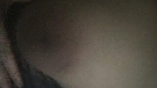 Asian-American shows me her tits to help me nut
