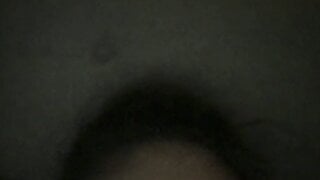 Asian-American shows me her tits to help me nut
