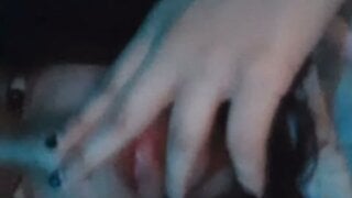 Beautiful Indonesian takes her top down on ome.tv