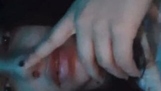 Beautiful Indonesian takes her top down on ome.tv