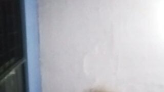 Brazilian slut flashes in front of her mom on ome.tv
