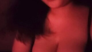 Indonesian teen takes out her great boobs on ome.tv