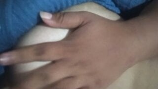 Indonesian BBW shows and spits on her nipples on ome.tv