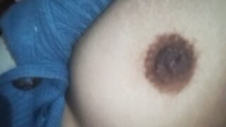 Indonesian BBW shows and spits on her nipples on ome.tv