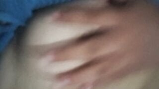 Indonesian BBW shows and spits on her nipples on ome.tv
