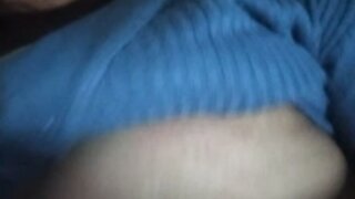 Indonesian BBW shows and spits on her nipples on ome.tv