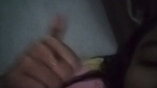Indonesian girl shows so she can see my dick on ome.tv