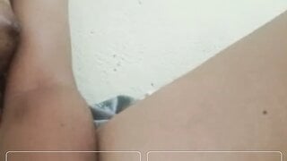 Indonesian slut is completely naked on ome.tv