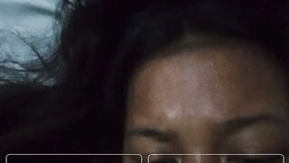 Indonesian slut shows me her chest