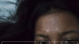 Indonesian slut shows me her chest