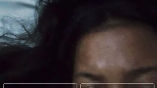 Indonesian slut shows me her chest