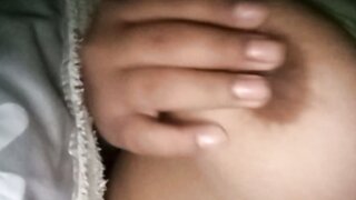 Indonesian takes her boob out