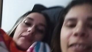 Married MILF flashes me in front of her friend on ome.tv