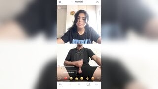 I showed my big dick to the girl from ometv