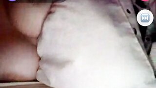 Slut has her boobs out on monkey.app